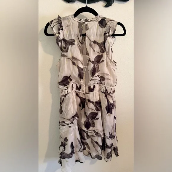 AllSaints Caylan Iris Mini Dress. Size 4 - Picture 3 of 6